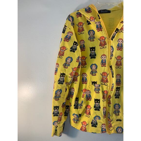 BENOWNED Unisex Comic Hero Full Zip Hoodie - Picture 5 of 8